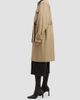 Derek Lam Women's Landon Stretch-Cotton Contrast-Collar Trench Coat - 4