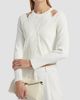 Derek Lam Women's Lonnie Rib-Knit Layered Cardigan - 6