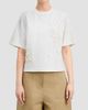 Derek Lam Women's Luke Paillette Heavyweight Jersey T-Shirt - 4