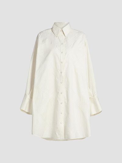 Derek Lam Women's Piper Embroidered Shirtdress