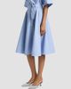 Derek Lam Women's Sage Cotton-Twill Wrap Skirt - 4