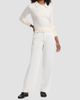 Derek Lam Women's Sancia Studded Collar Wool-Blend Sweater - 2