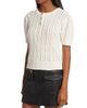 Derek Lam Women's Shea Mixed-Stitch Puff-Sleeve Sweater - 4