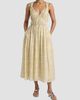 Derek Lam Women's Sorrel Printed Voile Midi-Dress - 2