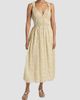 Derek Lam Women's Sorrel Printed Voile Midi-Dress - 3
