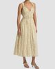 Derek Lam Women's Sorrel Printed Voile Midi-Dress - 4