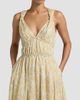 Derek Lam Women's Sorrel Printed Voile Midi-Dress - 6