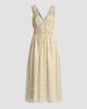 Derek Lam Women's Sorrel Printed Voile Midi-Dress - 8
