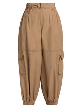 Derek Lam Women's Tamsin Poplin Balloon-Leg Cargo Pants
