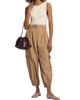 Derek Lam Women's Tamsin Poplin Balloon-Leg Cargo Pants - 2