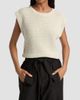 Derek Lam Women's Vivienne Knit Cotton Sleeveless Top - 3