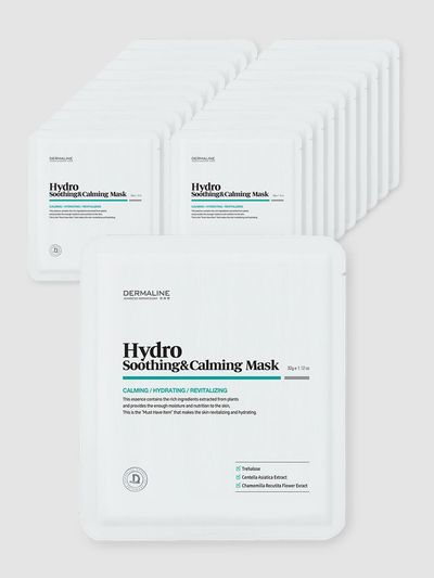 DERMALINE Hydro Soothing and Calming Mask Pack Set (20)