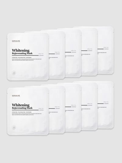 DERMALINE Whitening Rejuvenating Mask Set (10)