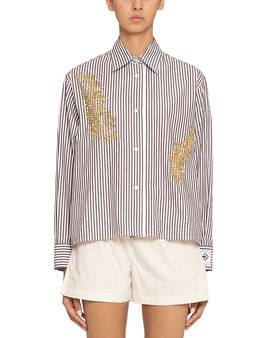 Des phemmes DES_PHEMMES Embroidered Shirt