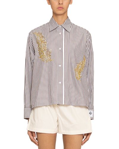 Des phemmes DES_PHEMMES Embroidered Shirt