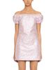 Des phemmes DES_PHEMMES Off The Shoulder Mini Dress - 1