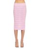 Des phemmes DES_PHEMMES Openwork Tube Skirt - 1
