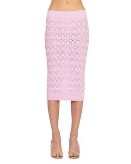 Des phemmes DES_PHEMMES Openwork Tube Skirt