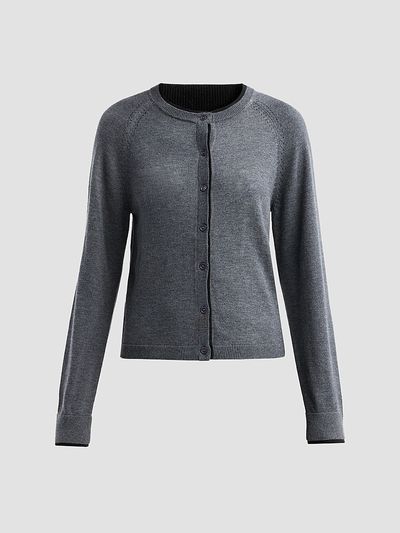 Design History Women's Anna Crewneck Cardigan