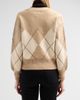 Design History Women's Casette Argyle V-Neck Cardigan - 3