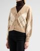 Design History Women's Casette Argyle V-Neck Cardigan - 4