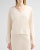 Design History Women's Isa Wool Sweater & Satin Midi Dress - 5