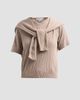 Design History Women's Jean Layered Knit Top - 6