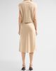 Design History Women's Jin Wool Sweater & Satin Midi Dress - 3