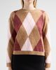 Design History Women's Rosemary Argyle Sweater - 5