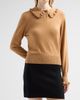 Design History Women's Sophie Ruffle Collar Polo Top - 4