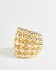 DesignB London DesignB London ball-effect statement ear cuff in gold - 1