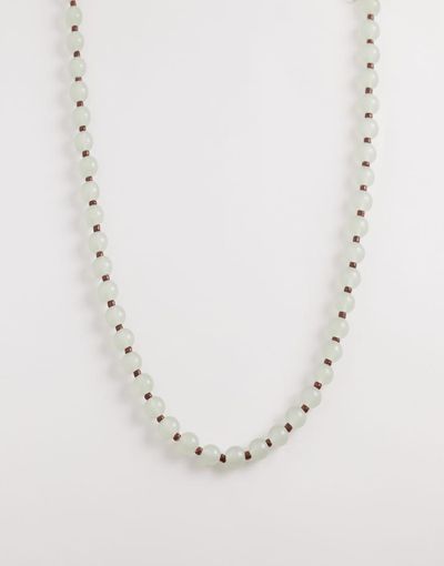 DesignB London DesignB London beaded necklace in mint-Green