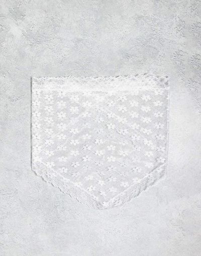 DesignB London DesignB London boho lace headscarf in white