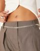 DesignB London DesignB London chain belt in silver tone - 1