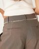 DesignB London DesignB London chain belt in silver tone - 3