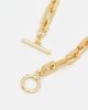DesignB London DesignB London chain necklace in gold - 4