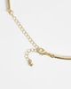 DesignB London DesignB London choker necklace with knot detail in gold - 4