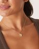 DesignB London DesignB London clover pendant necklace in gold tone - 1