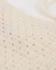 DesignB London DesignB London crochet headscarf with pink flowers in cream - 3