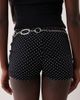 DesignB London DesignB London disc belt in silver - 3