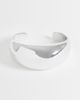 DesignB London DesignB London dome cuff bracelet in silver tone - 1