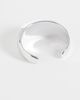 DesignB London DesignB London dome cuff bracelet in silver tone - 2