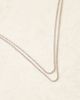 DesignB London DesignB London embellished chain necklace in silver - 2