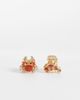 DesignB London DesignB London embellished mini fish and crab clips in orange - 1