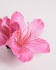 DesignB London DesignB London fabric flower hair claw clip in fuchsia pink - 2