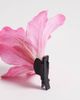 DesignB London DesignB London fabric flower hair claw clip in fuchsia pink - 3