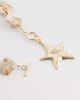 DesignB London DesignB London faux shell & starfish pendant necklace in gold - 4