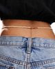 DesignB London DesignB London festival beaded belly chain in white - 3
