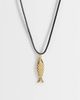 DesignB London DesignB London fish pendant necklace in gold - 1