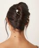 DesignB London DesignB London french hair pin in gold and pearl - 1